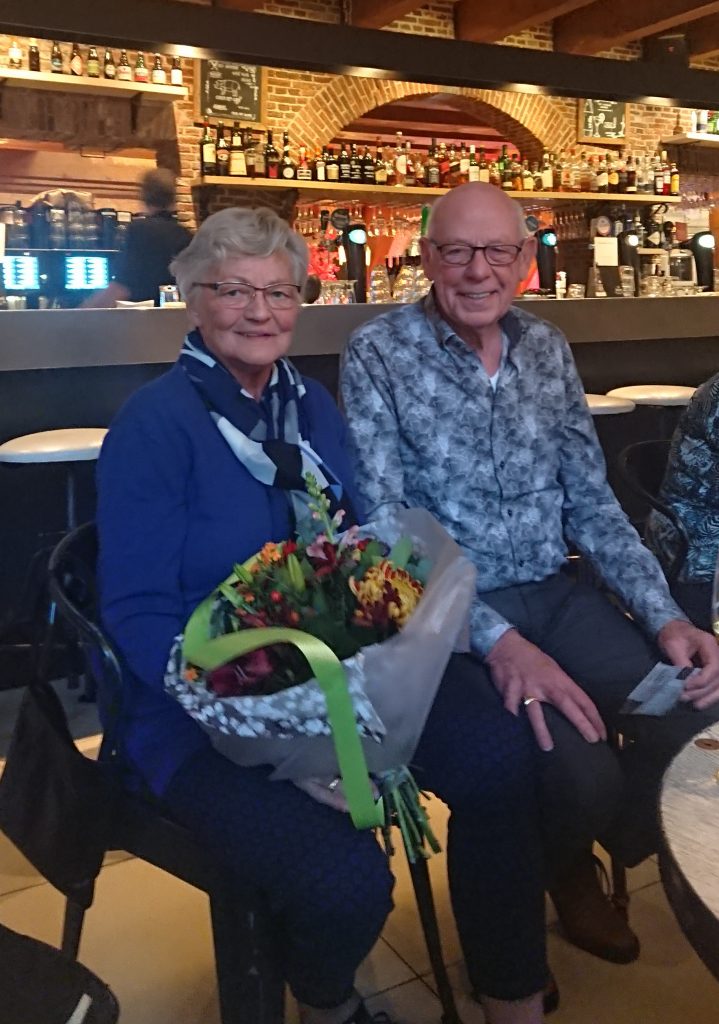 Koperen jubileum vrijwilliger Gerrit van Oudenallen