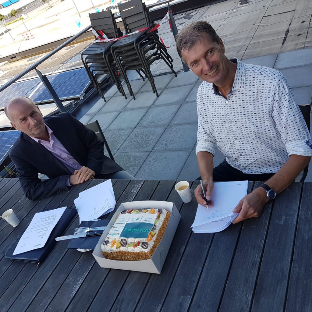 Contract e-depot getekend
