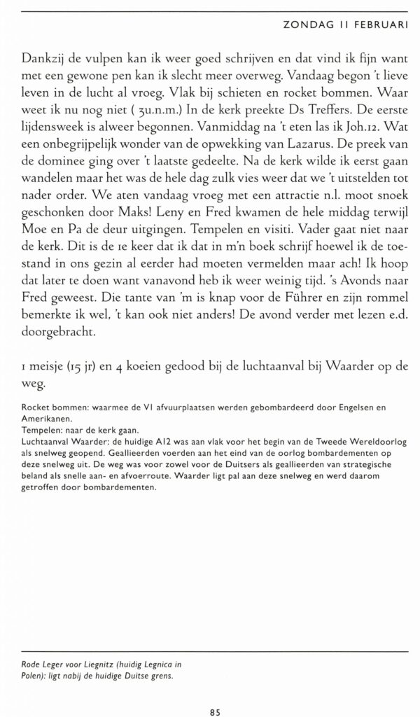 Publicatie oorlogsdagboek Jaap van der Vooren sr.