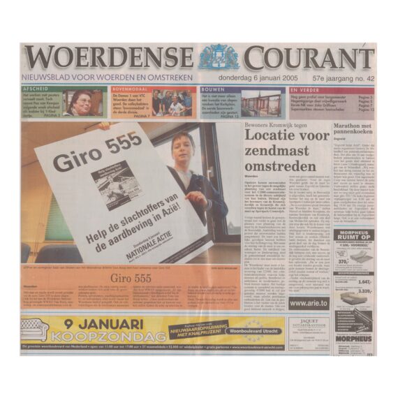 Aanvulling krantenbank: Woerdense Courant periode 2000-2005